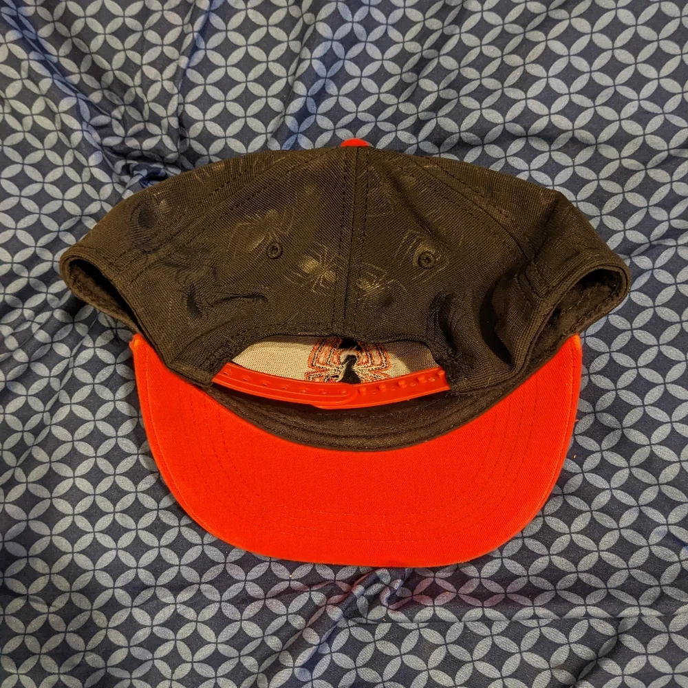 Marvel Spider-Man Snapback Baseball Hat Boys Black/Red One Size Fits Most